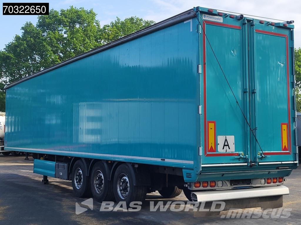 Knapen K100 Powersheet 10mm 92m3 Lift Axle Walking floor semi-trailers