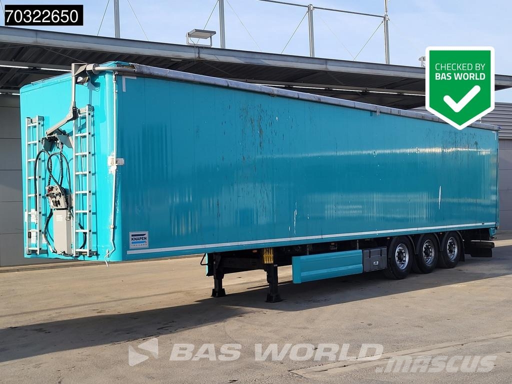 Knapen K100 Powersheet 10mm 92m3 Lift Axle 보도면 세미트레일러