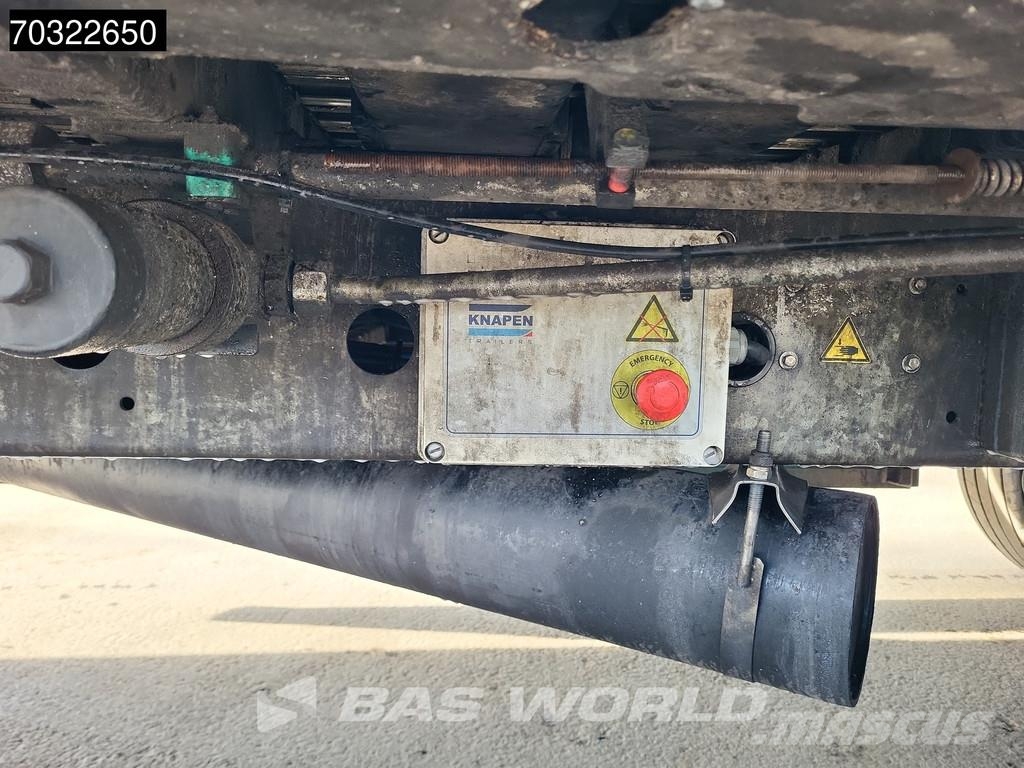 Knapen K100 Powersheet 10mm 92m3 Lift Axle Walking floor semi-trailers