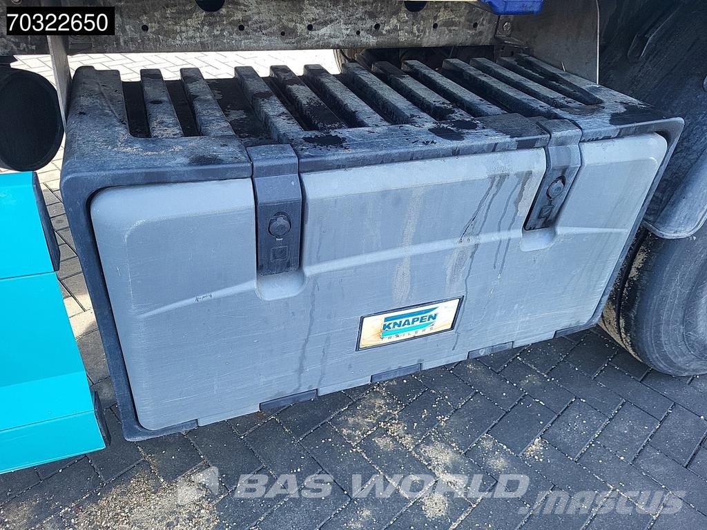 Knapen K100 Powersheet 10mm 92m3 Lift Axle Walking floor semi-trailers