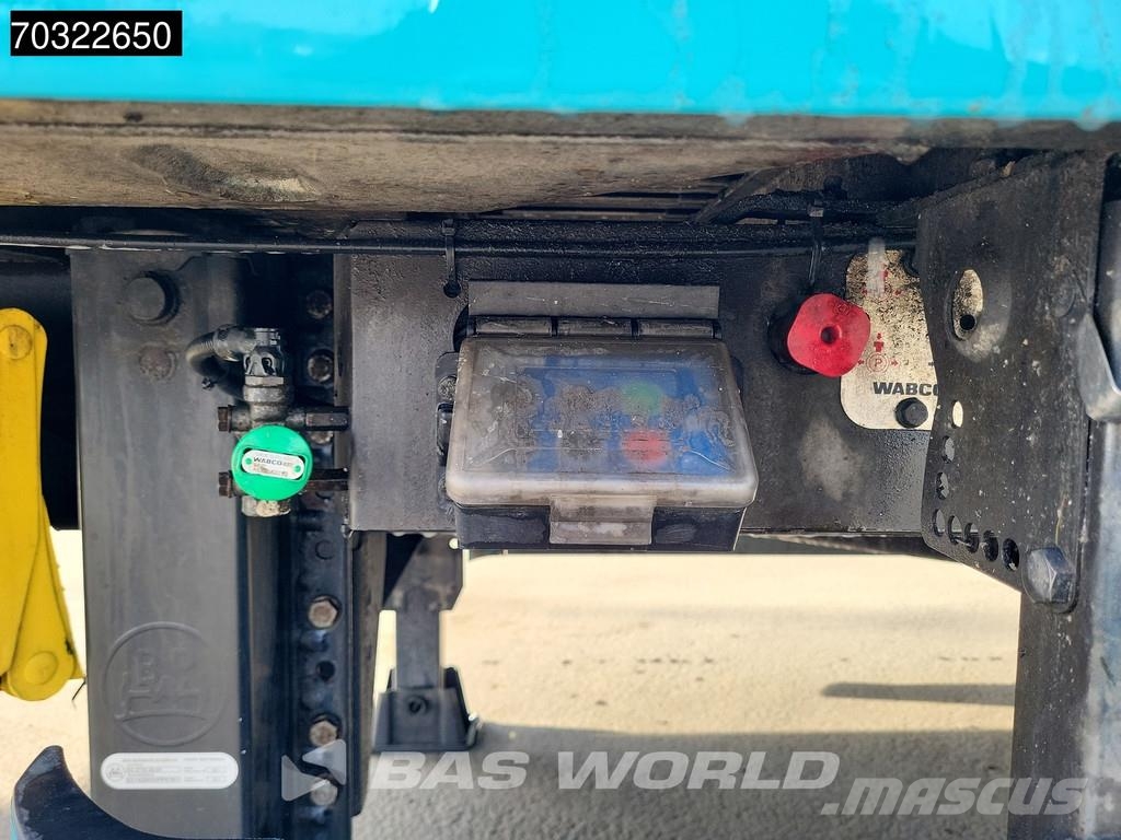 Knapen K100 Powersheet 10mm 92m3 Lift Axle Walking floor semi-trailers