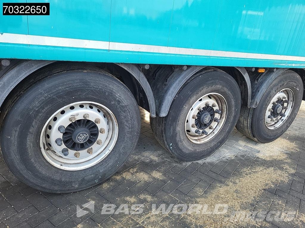 Knapen K100 Powersheet 10mm 92m3 Lift Axle Walking floor semi-trailers