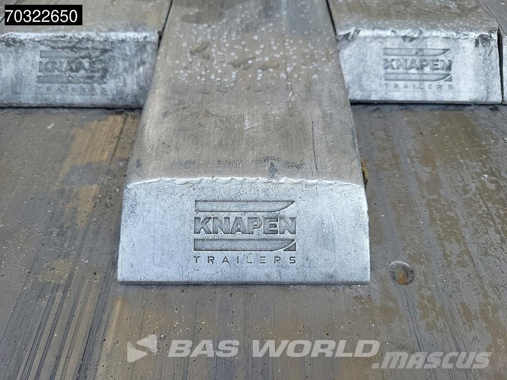 Knapen K100 Powersheet 10mm 92m3 Lift Axle 보도면 세미트레일러