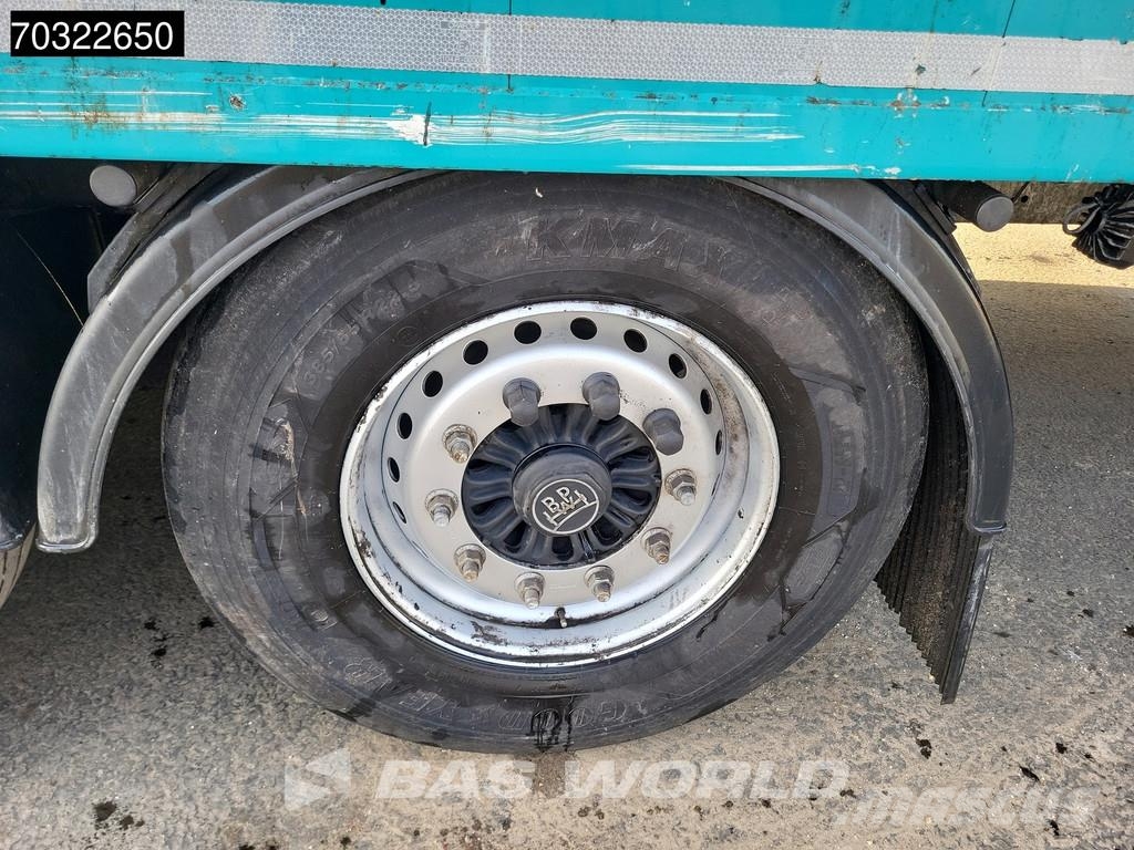 Knapen K100 Powersheet 10mm 92m3 Lift Axle Walking floor semi-trailers