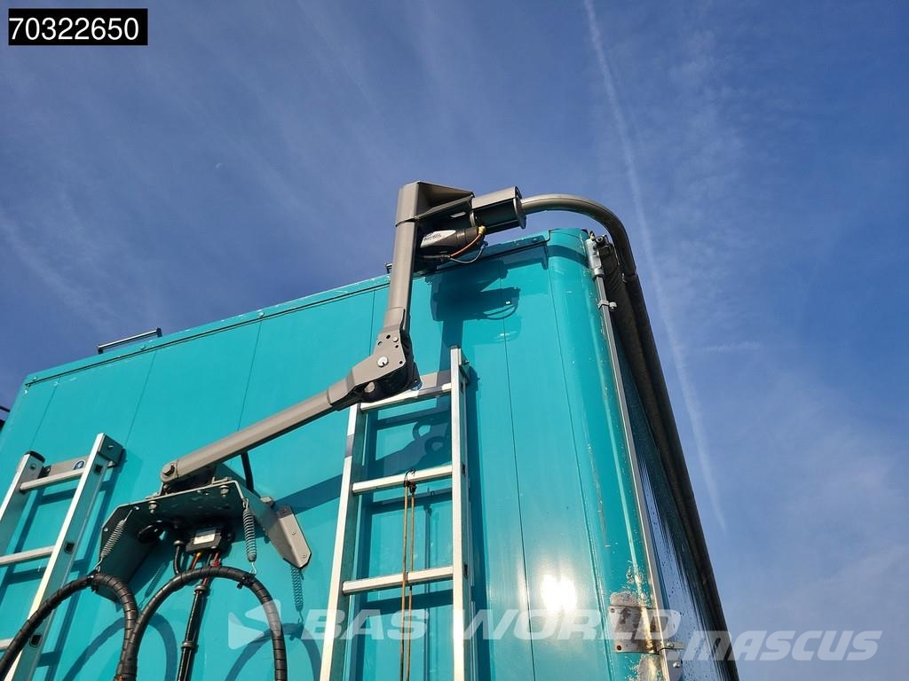 Knapen K100 Powersheet 10mm 92m3 Lift Axle Walking floor semi-trailers