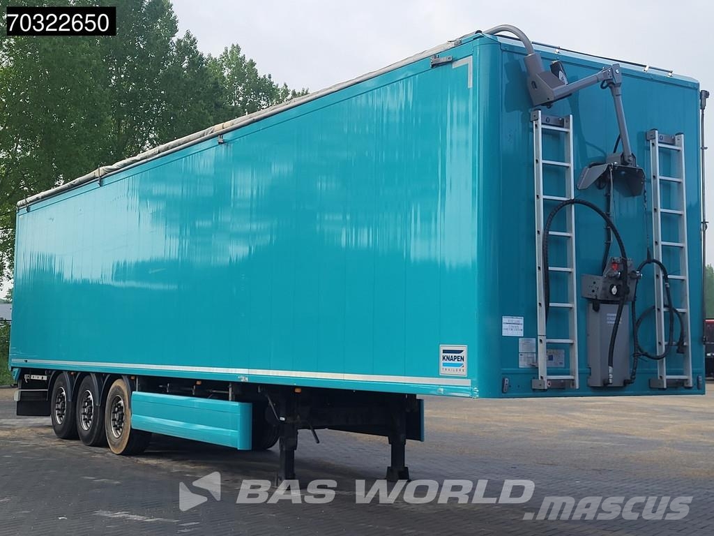 Knapen K100 Powersheet 10mm 92m3 Lift Axle Walking floor semi-trailers