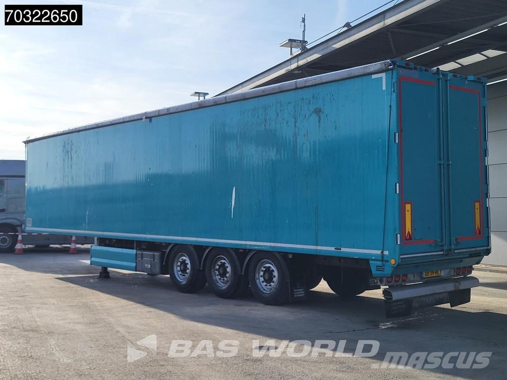 Knapen K100 Powersheet 10mm 92m3 Lift Axle 보도면 세미트레일러