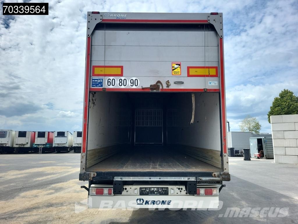 Krone SD Roldeur Liftas نصف مقطورات ذات هيكل صندوقي