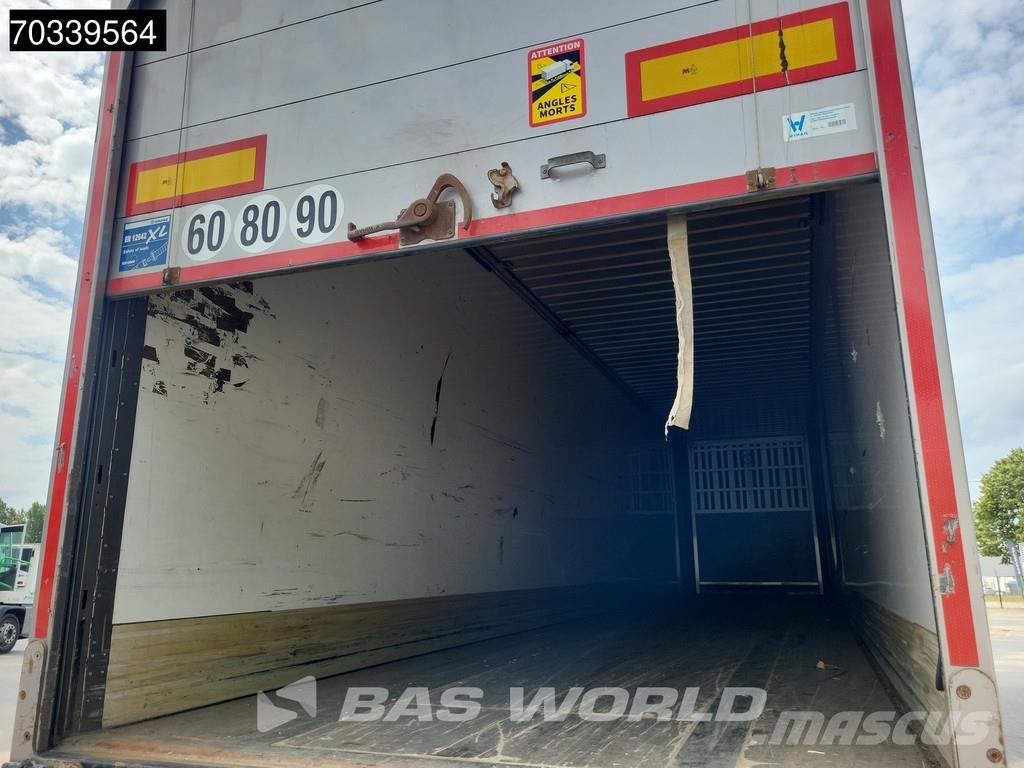 Krone SD Roldeur Liftas نصف مقطورات ذات هيكل صندوقي
