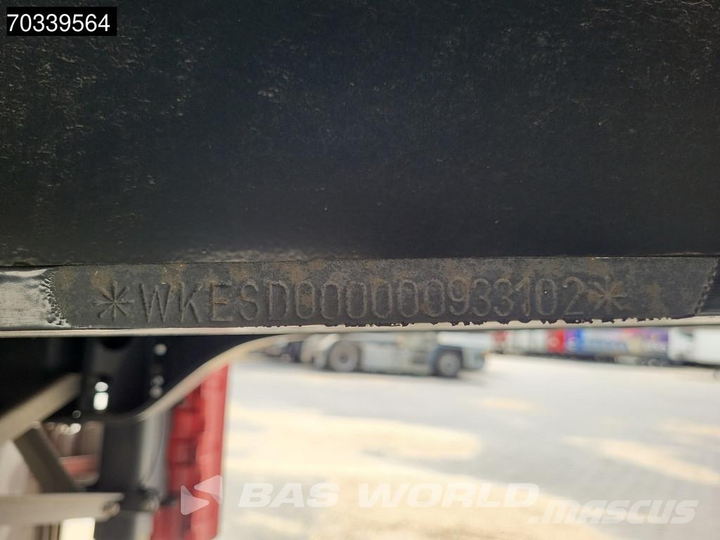 Krone SD Roldeur Liftas نصف مقطورات ذات هيكل صندوقي