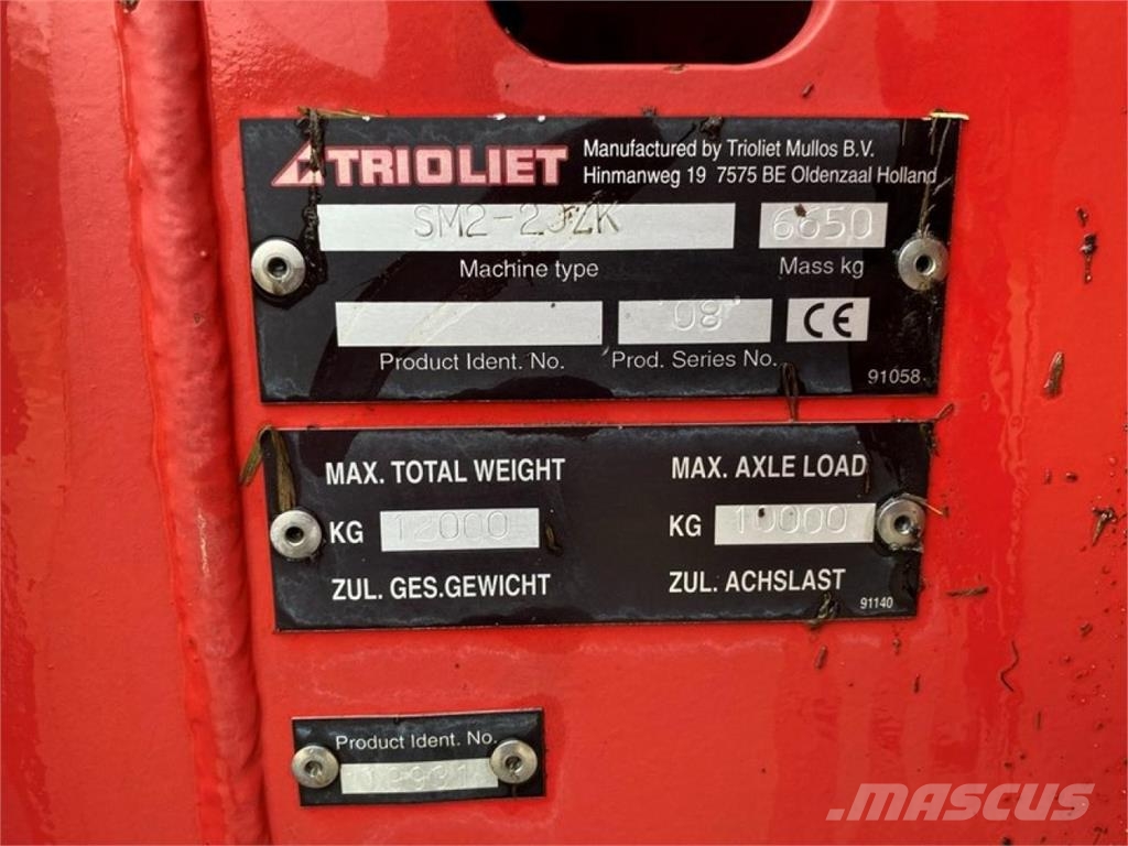 Trioliet SOLOMIX 2 2000 ZK Миксер Фидери