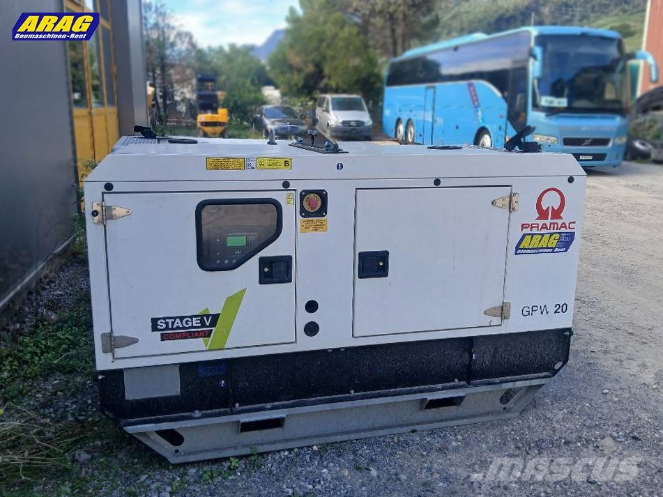 Pramac GPW20 디젤 발전기