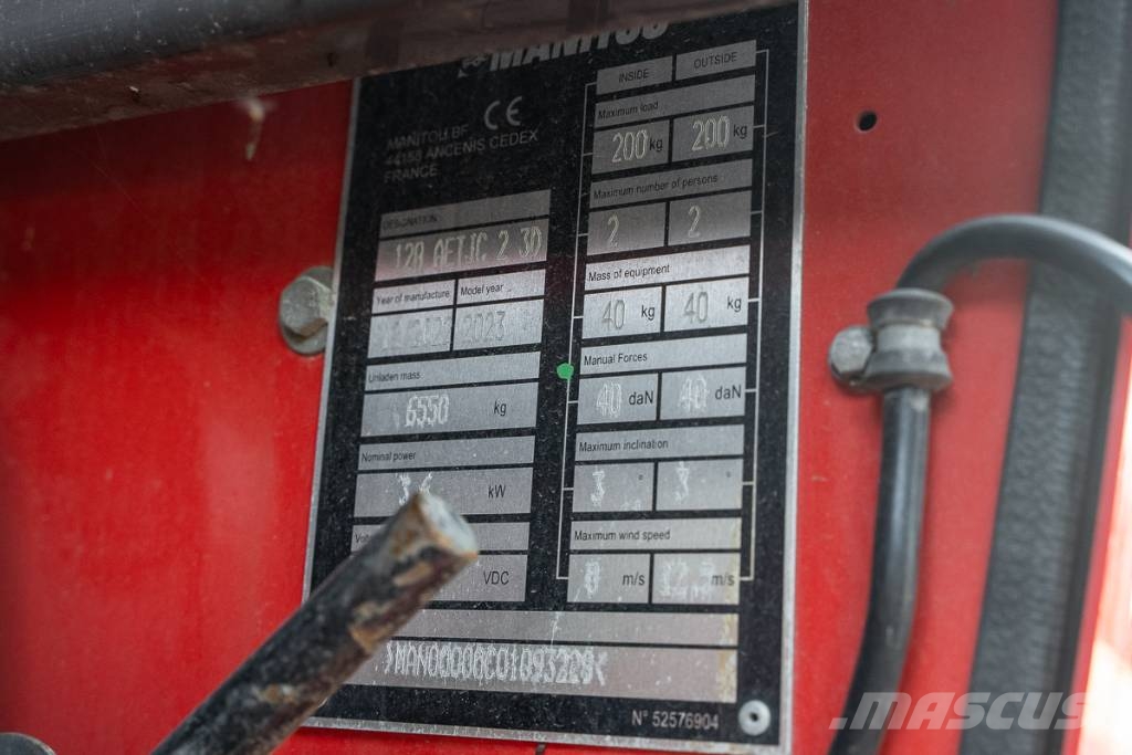 Manitou 120 AET JC 3D Gelenkteleskoparbeitsbühnen