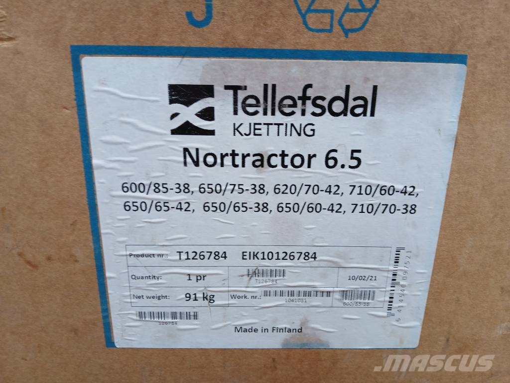 Tellefsdal Nortractor 6.5 タイヤ、ホイル、リム