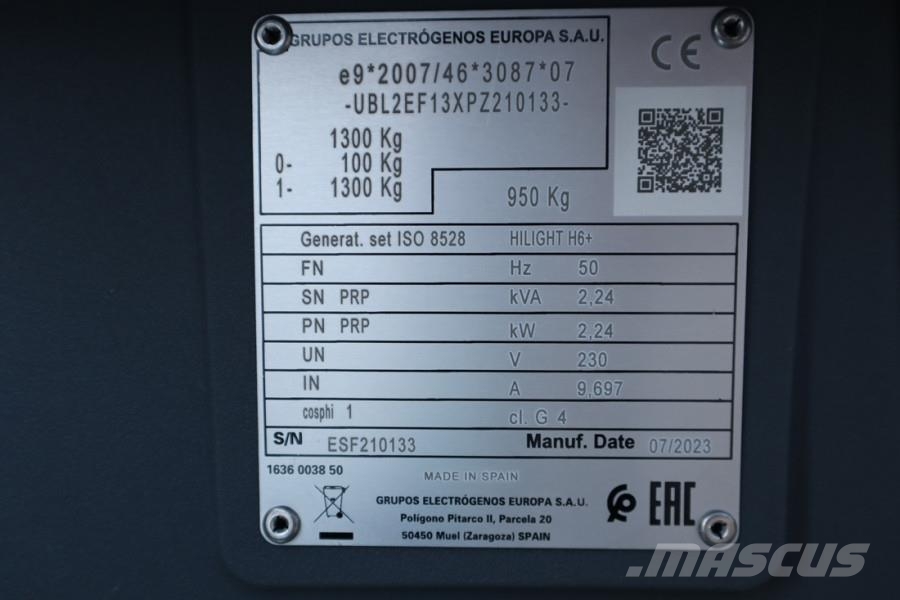 Atlas Copco Hilight H6+ Valid inspection, Max Boom Height 8m, Tour d'éclairage