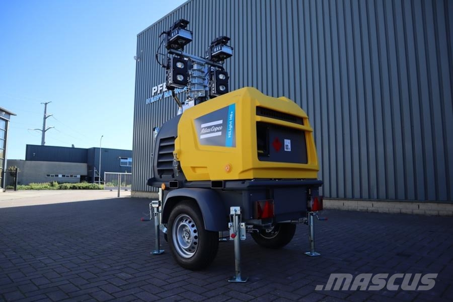 Atlas Copco Hilight H6+ Valid inspection, Max Boom Height 8m, Tour d'éclairage