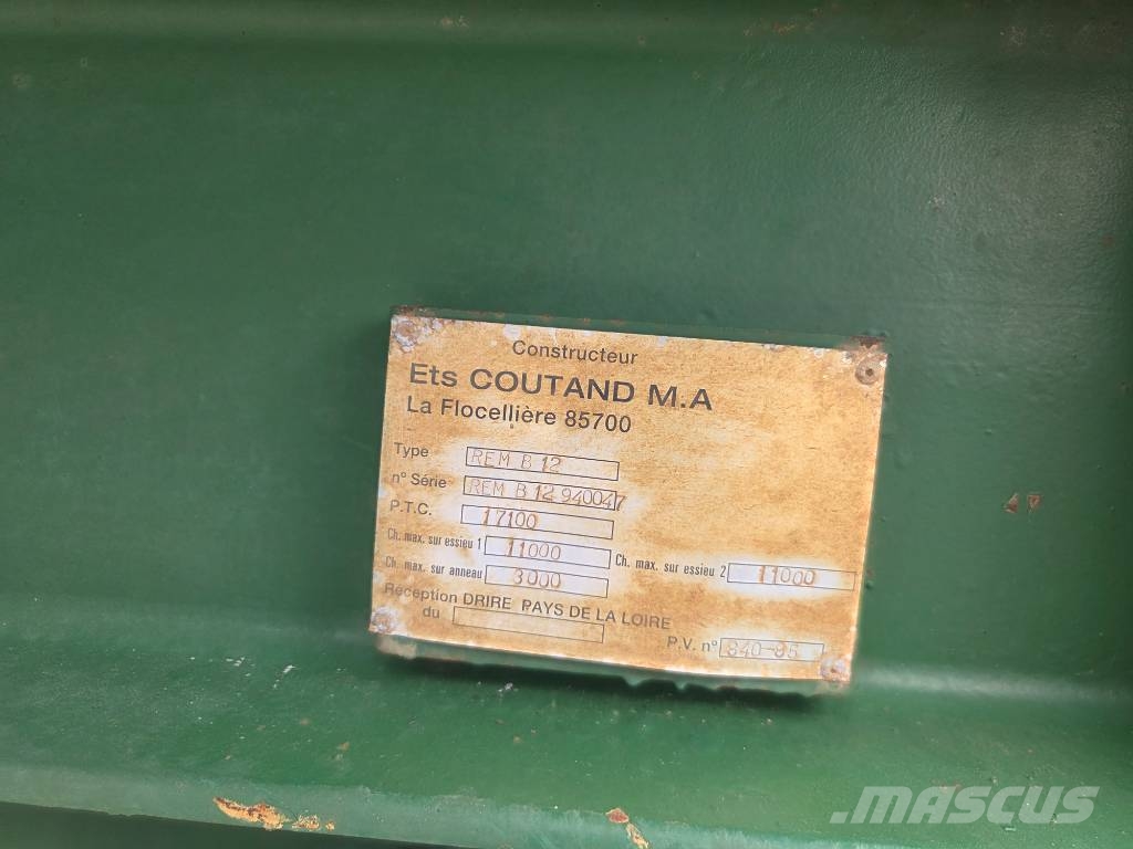 Coutand 14ton Обычные тракторные прицепы