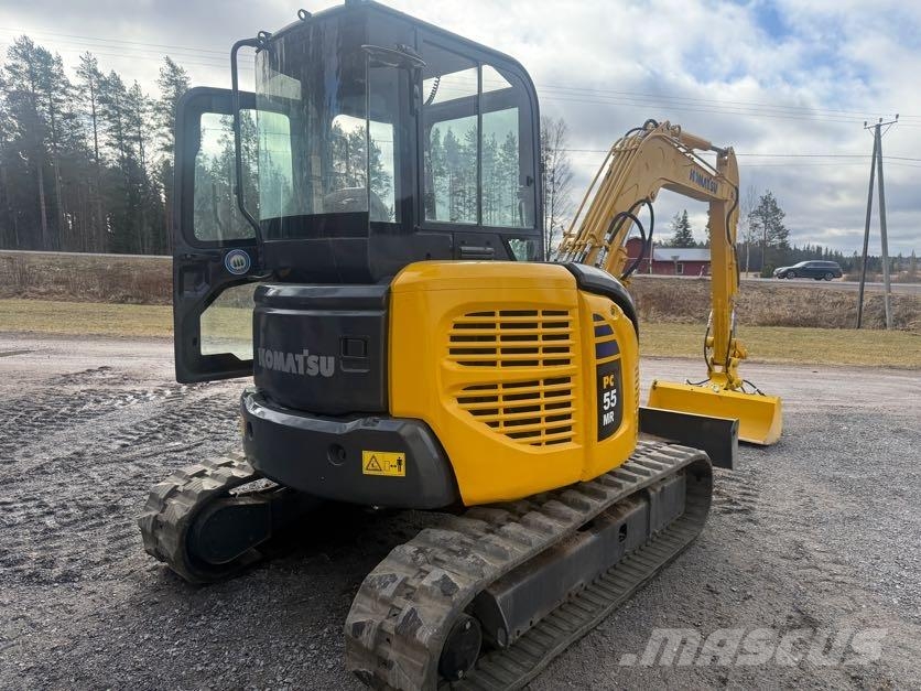 Komatsu PC55MR حفارات وسط 7 طن - 12 طن