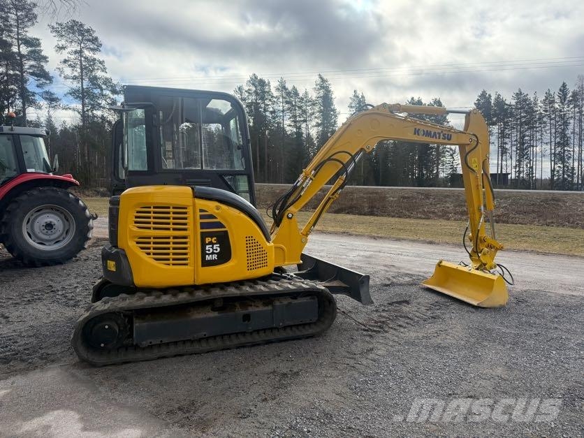 Komatsu PC55MR حفارات وسط 7 طن - 12 طن