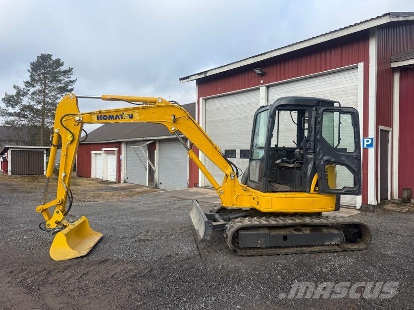 Komatsu PC55MR حفارات وسط 7 طن - 12 طن