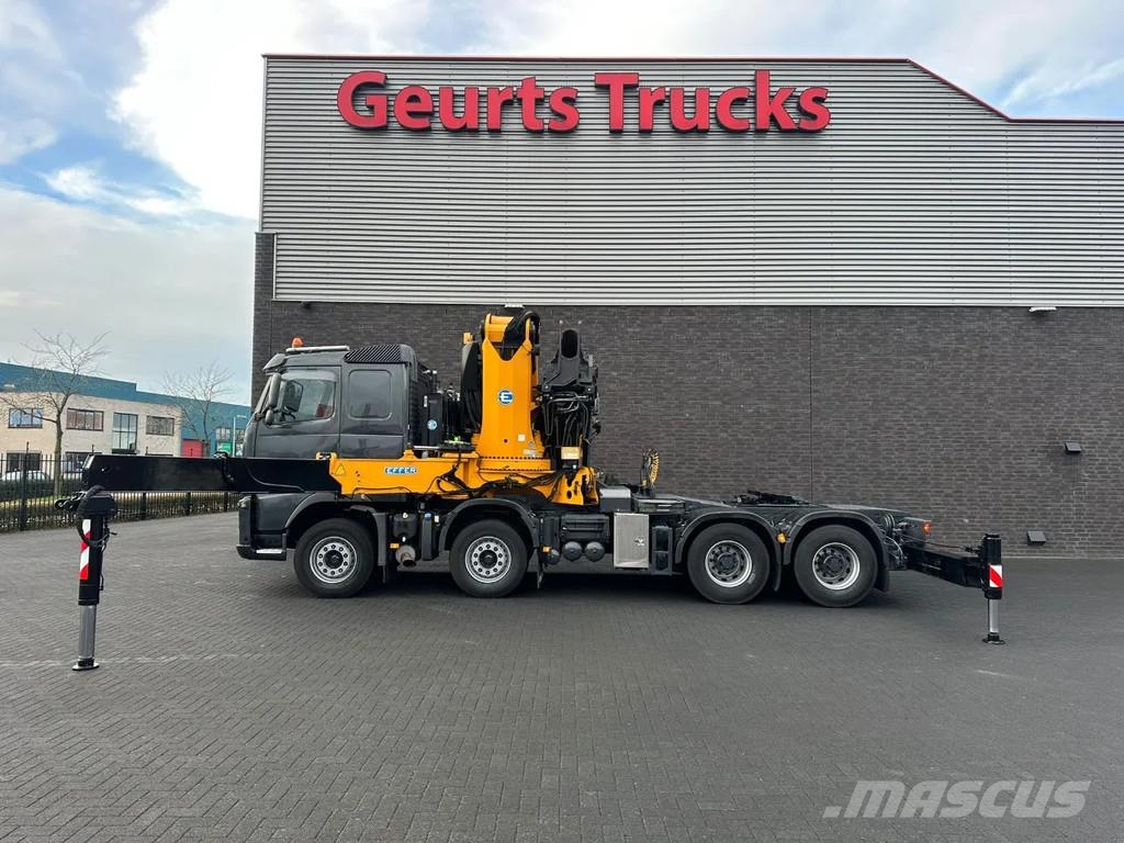Volvo FH 480 8X4 TREKKER + EFFER 1355/8S KRAAN/KRAN/CRAN Camiões grua