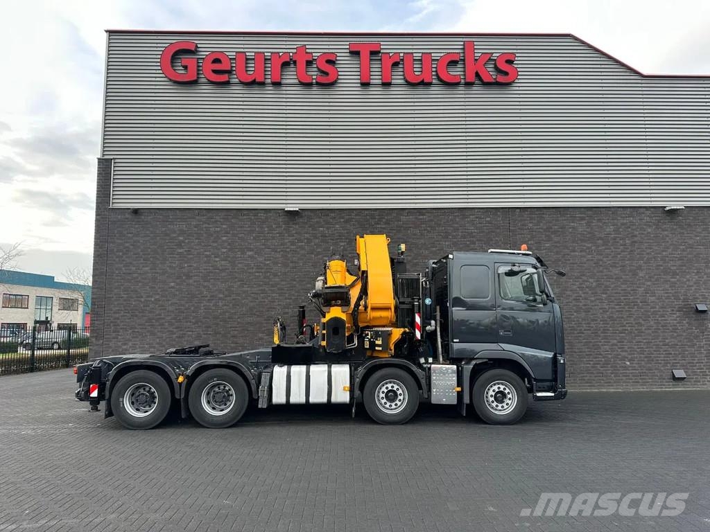 Volvo FH 480 8X4 TREKKER + EFFER 1355/8S KRAAN/KRAN/CRAN Camiões grua