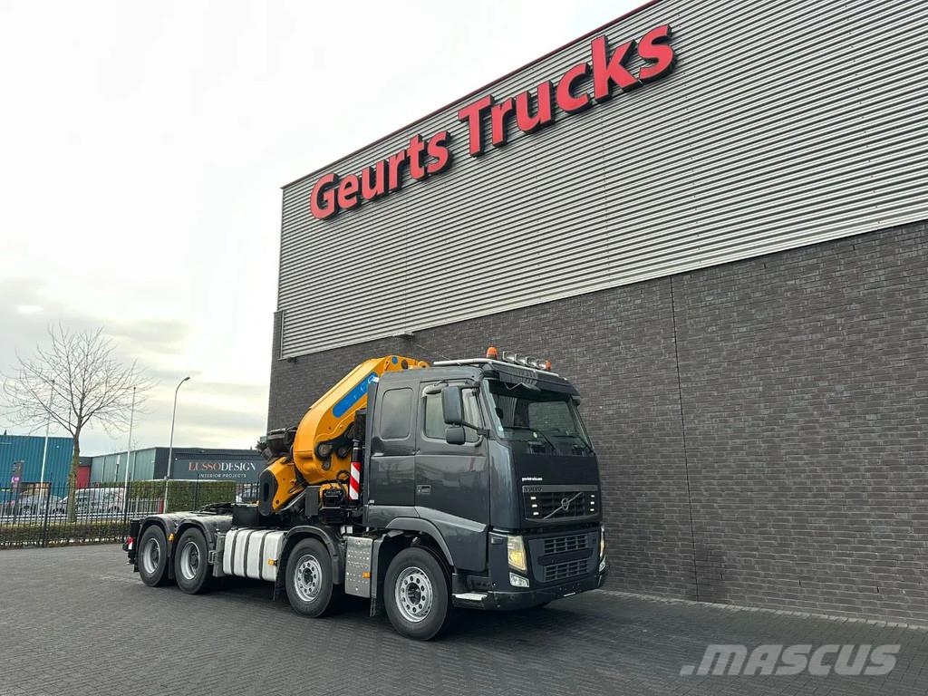Volvo FH 480 8X4 TREKKER + EFFER 1355/8S KRAAN/KRAN/CRAN Camiões grua