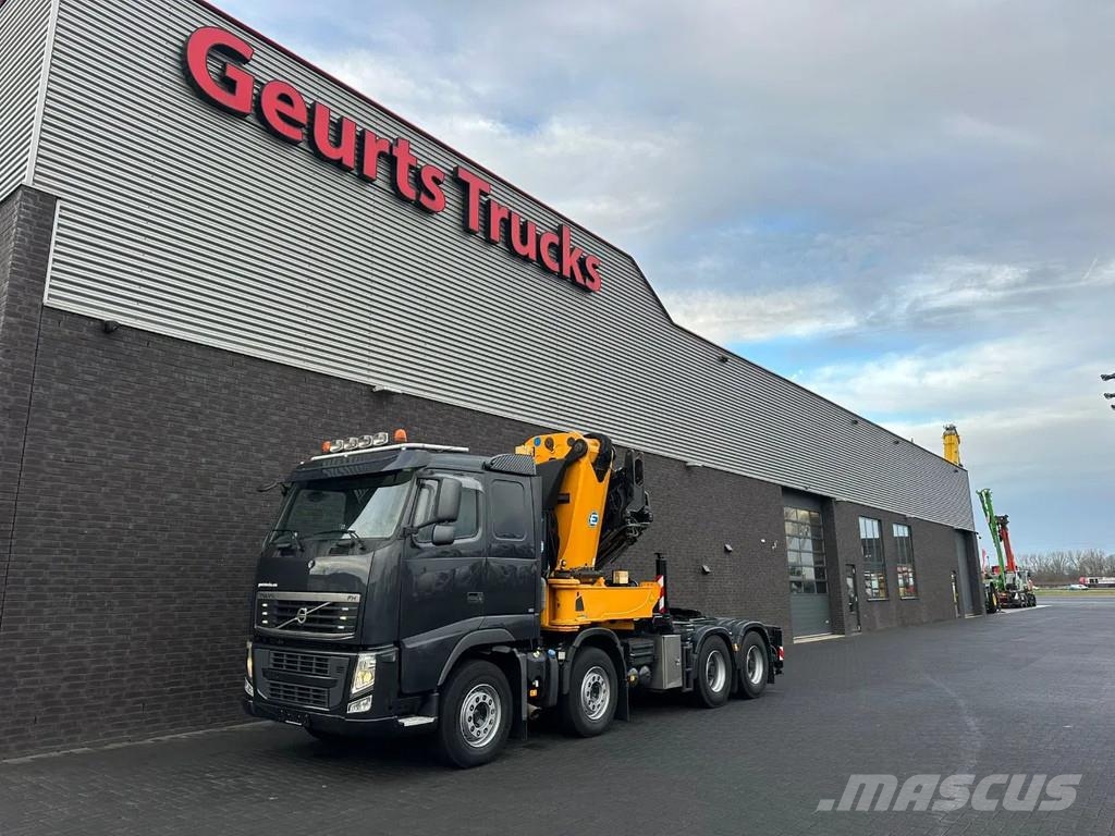 Volvo FH 480 8X4 TREKKER + EFFER 1355/8S KRAAN/KRAN/CRAN Camiões grua