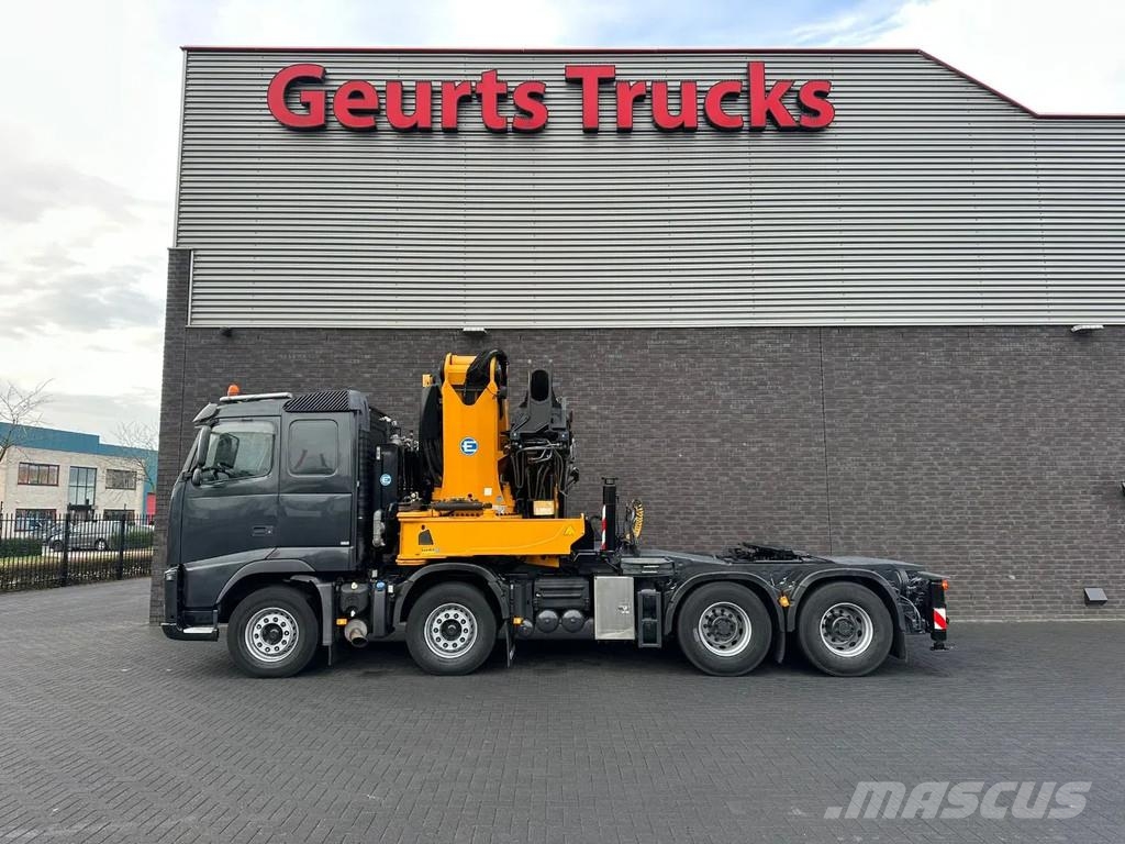 Volvo FH 480 8X4 TREKKER + EFFER 1355/8S KRAAN/KRAN/CRAN Camiões grua