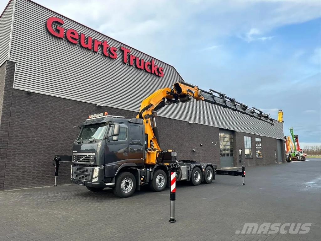 Volvo FH 480 8X4 TREKKER + EFFER 1355/8S KRAAN/KRAN/CRAN Camiões grua