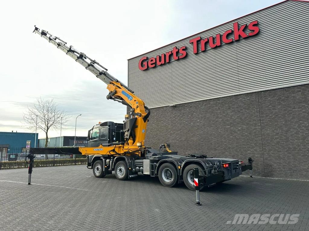 Volvo FH 480 8X4 TREKKER + EFFER 1355/8S KRAAN/KRAN/CRAN Camiões grua
