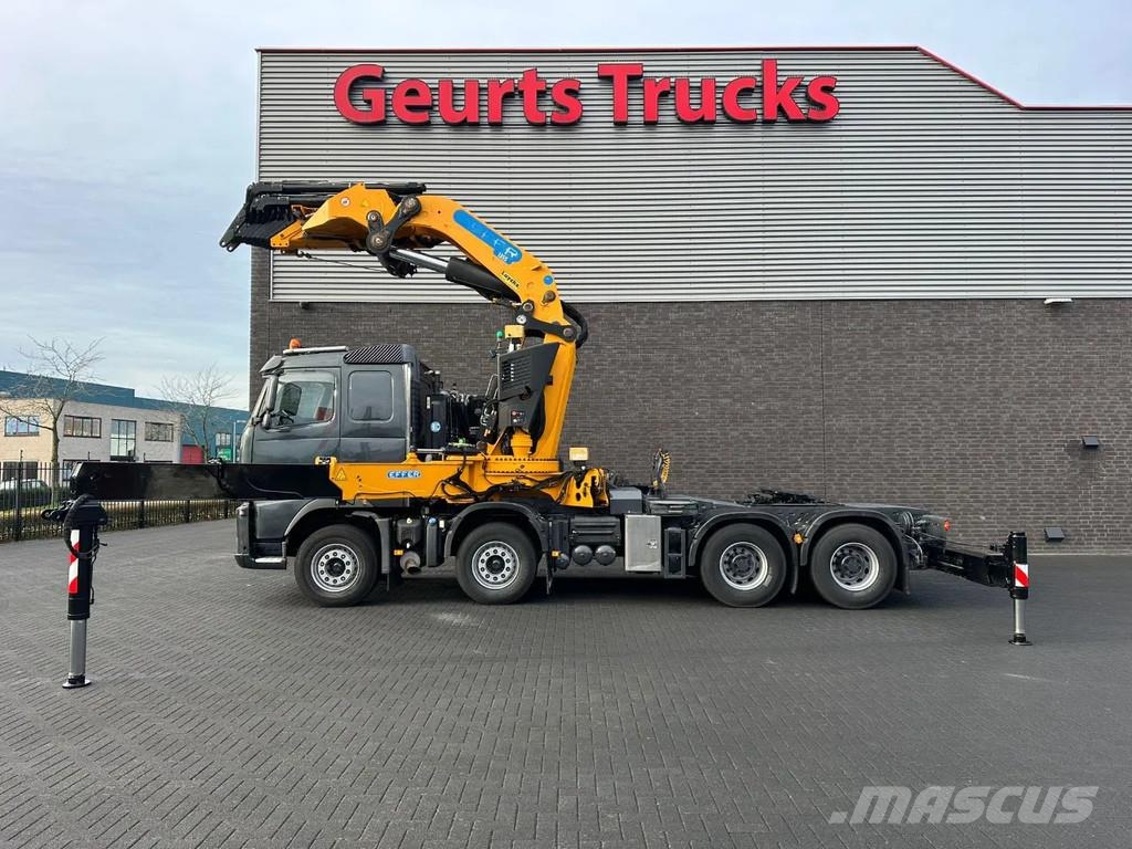 Volvo FH 480 8X4 TREKKER + EFFER 1355/8S KRAAN/KRAN/CRAN Camiões grua