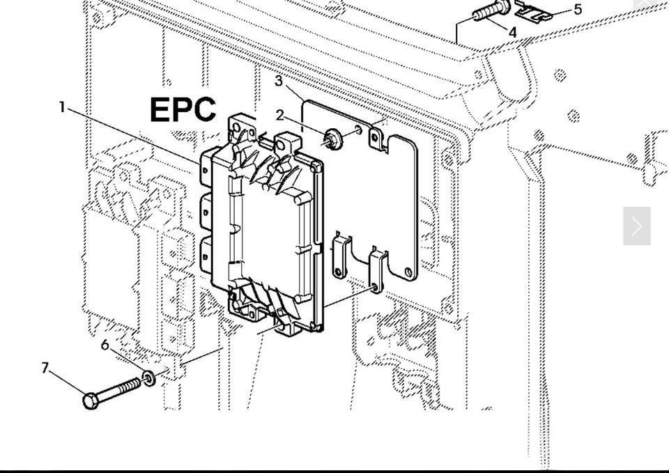 John Deere EPM Cabin Power Module Controller AH224250 Elektronika