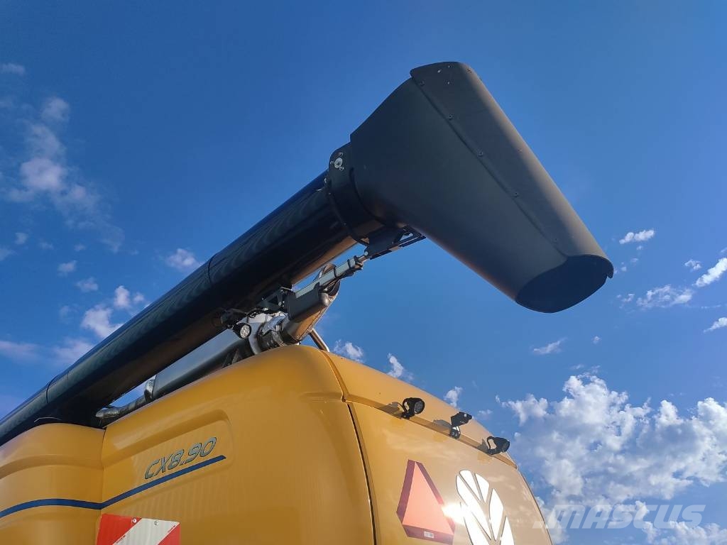 New Holland CX 8.90 SLH + MACDON FD230 Kombinované zberacie stroje