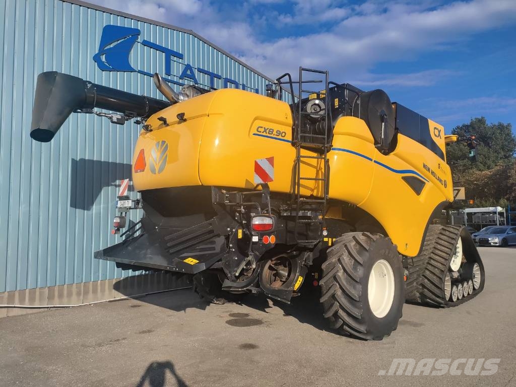 New Holland CX 8.90 SLH + MACDON FD230 Kombinované zberacie stroje