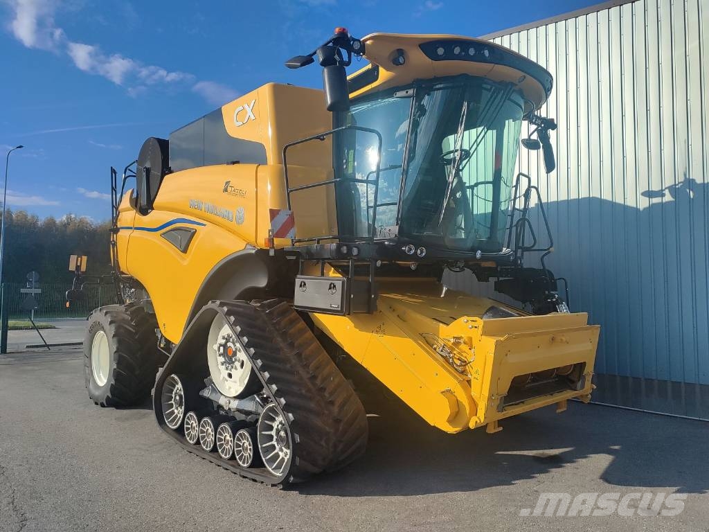 New Holland CX 8.90 SLH + MACDON FD230 Kombinované zberacie stroje