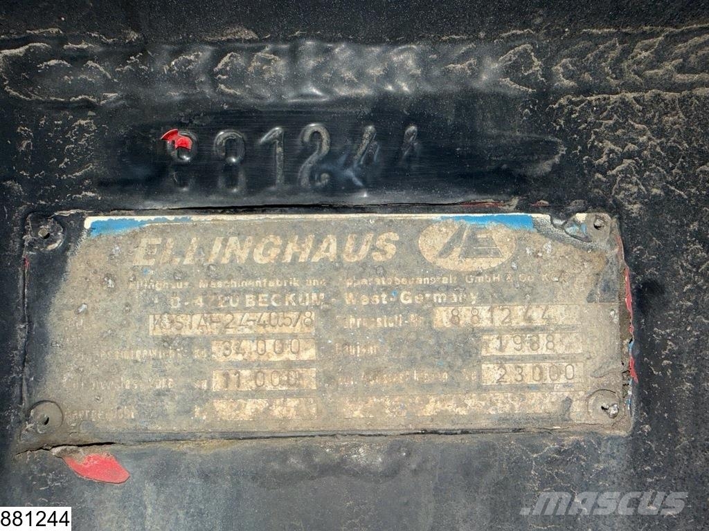 Ellinghaus Fuel 40.500 liter, 8 Comp Semirremolques cisterna