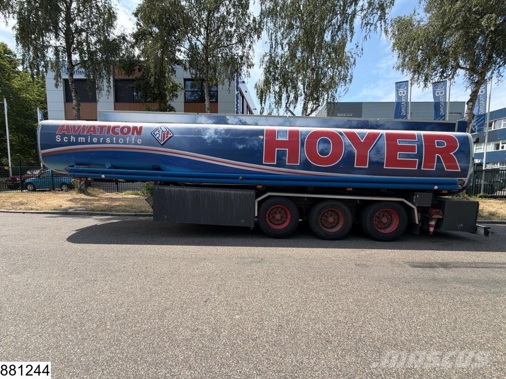 Ellinghaus Fuel 40.500 liter, 8 Comp Semirremolques cisterna