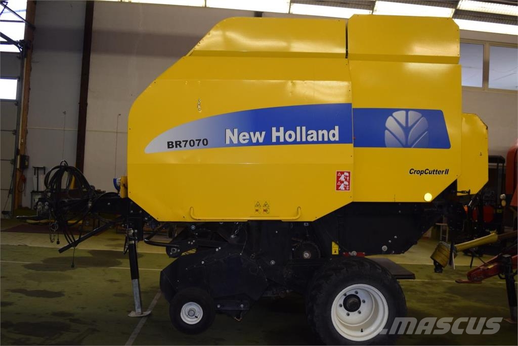 New Holland BR 7070 Crop Cutter 원형 곤포기