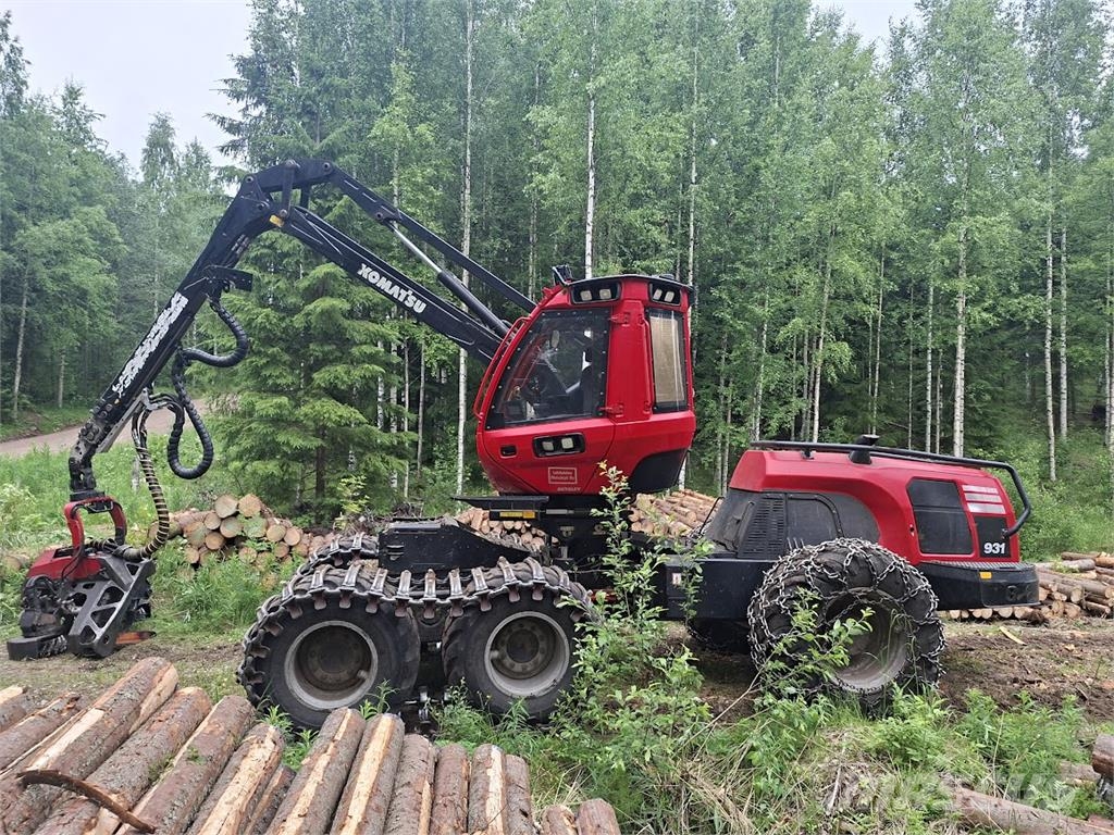Komatsu XH931 Cosechadoras