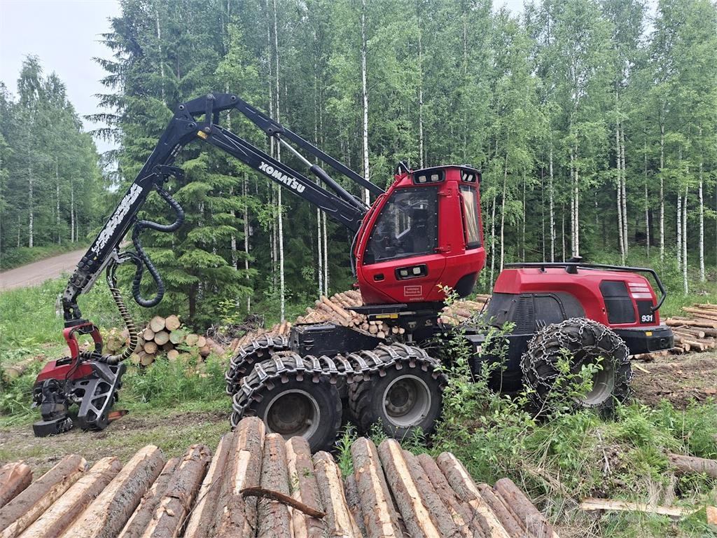 Komatsu XH931 Cosechadoras