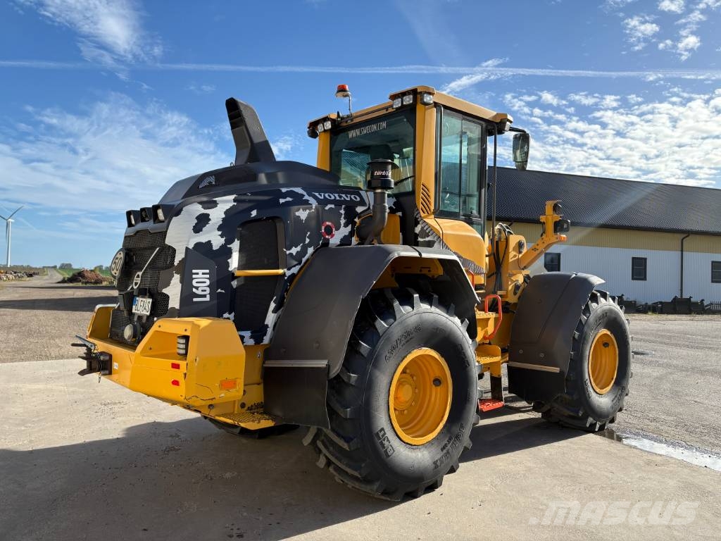 Volvo L60H lastmaskin, all utrustning, sv-såld Pyöräkuormaajat