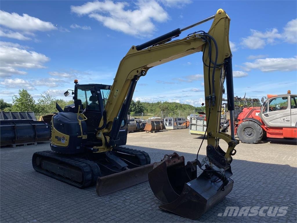 Yanmar VIO80-1A حفارات بعجل