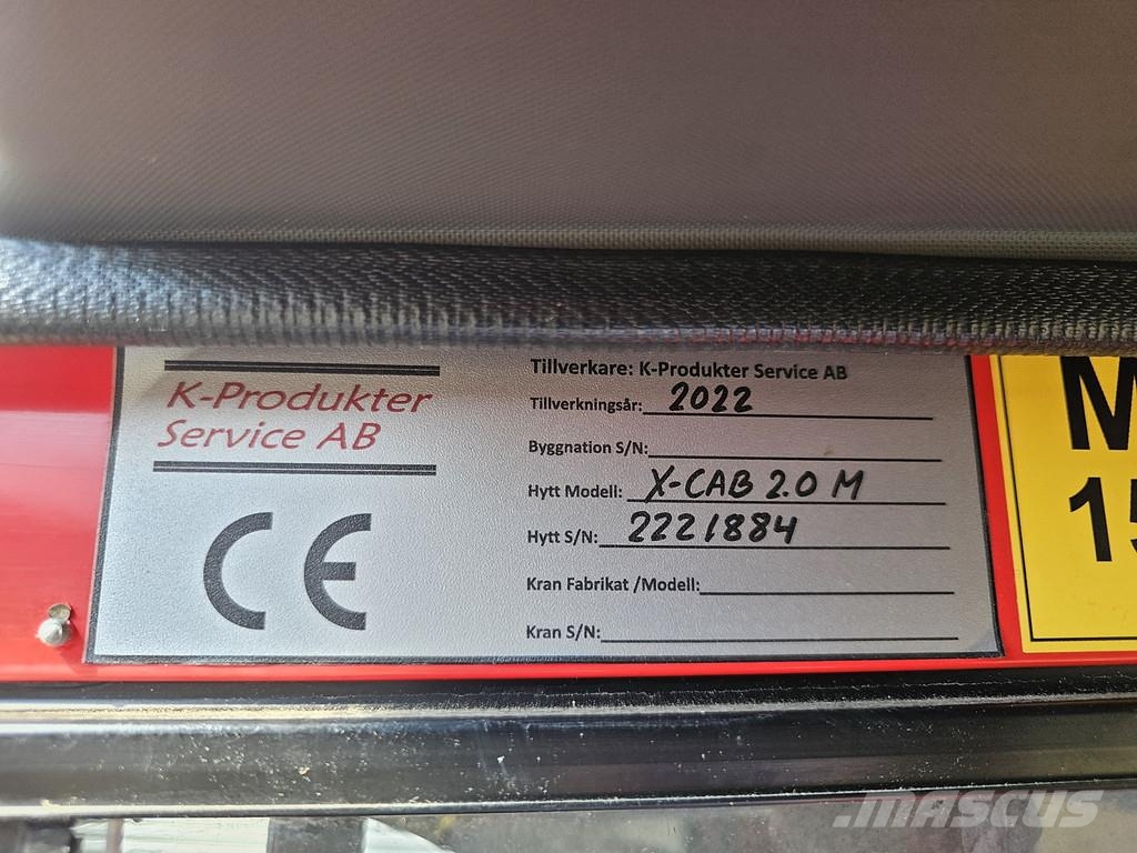 Volvo FH 500 6x2*4 / +TIPPER TRAILER / CRANE Lastbil med kran