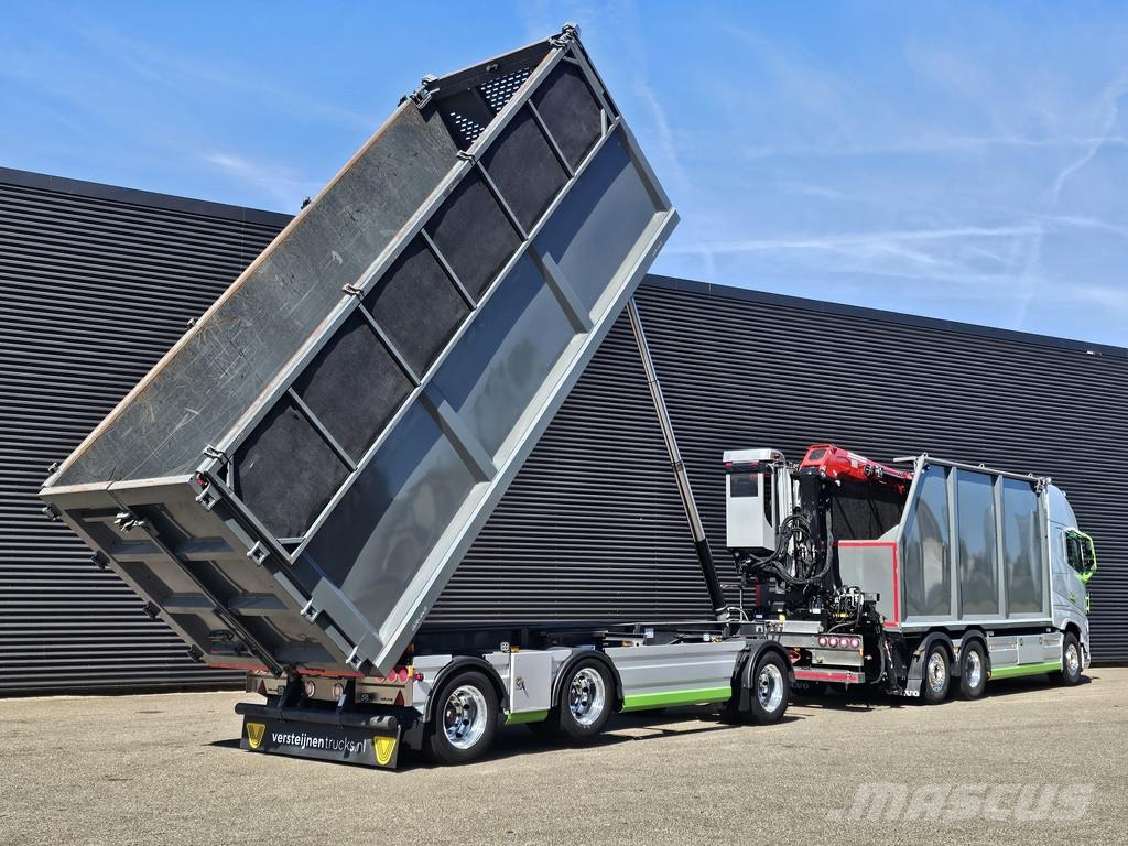 Volvo FH 500 6x2*4 / +TIPPER TRAILER / CRANE Lastbil med kran