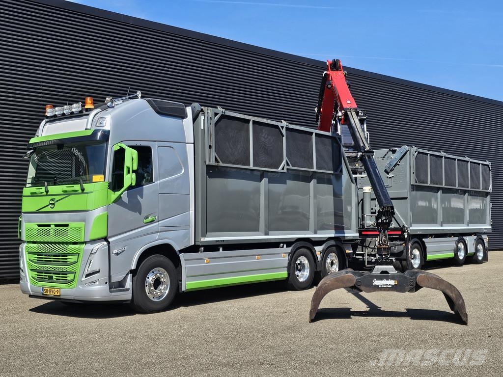 Volvo FH 500 6x2*4 / +TIPPER TRAILER / CRANE Lastbil med kran