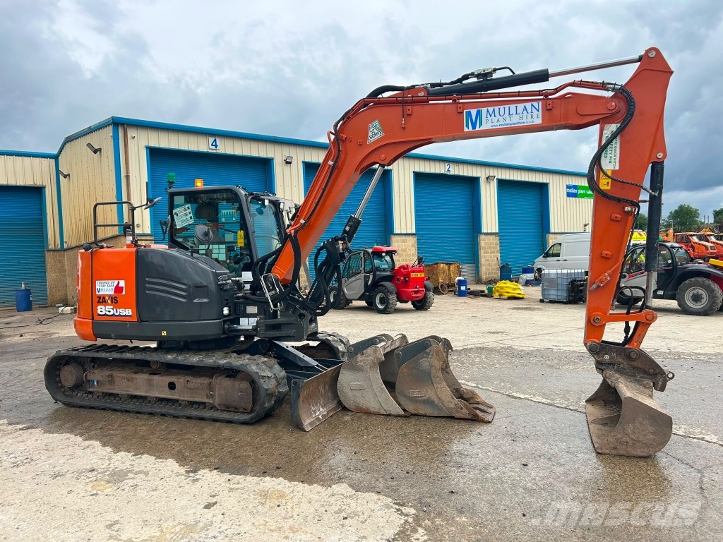 Hitachi ZX85 USBRP-6 حفارات وسط 7 طن - 12 طن