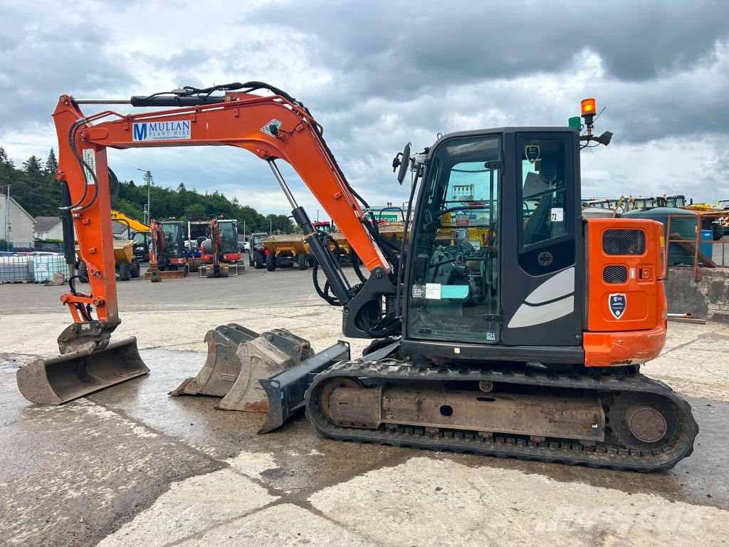 Hitachi ZX85 USBRP-6 حفارات وسط 7 طن - 12 طن