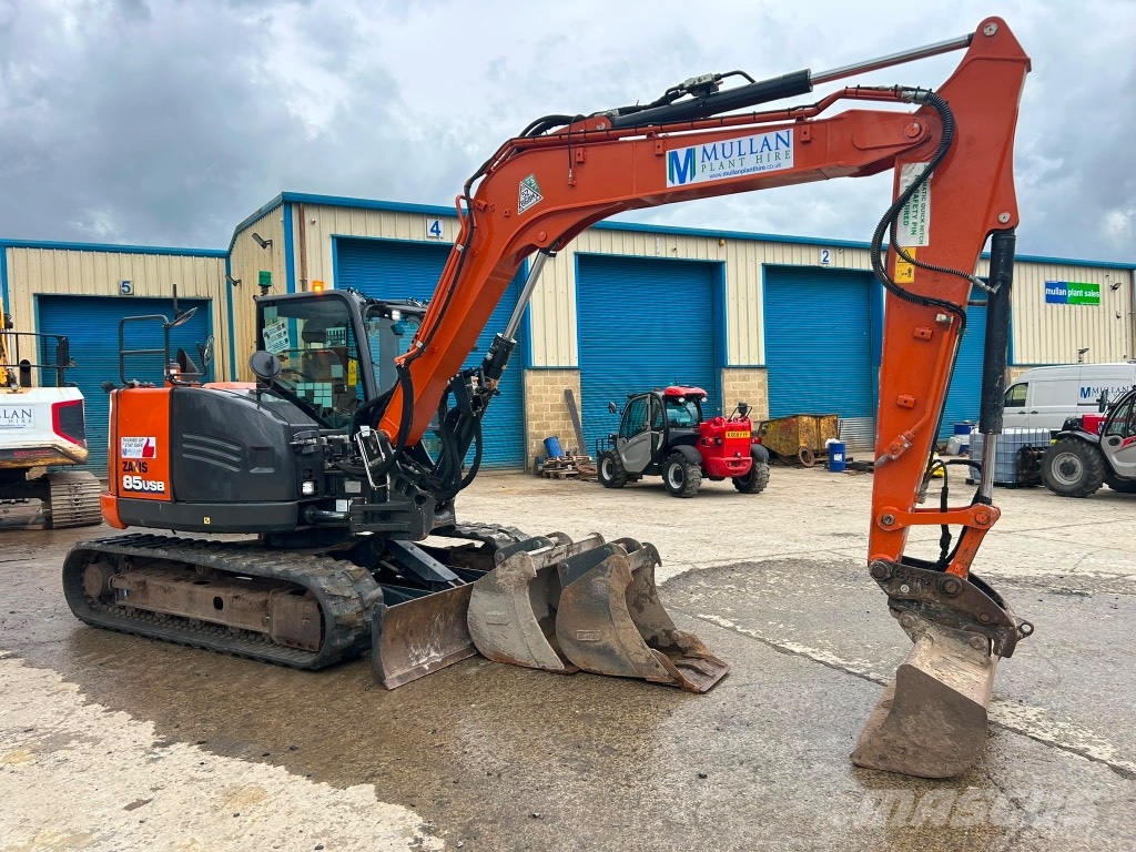 Hitachi ZX85 USBRP-6 حفارات وسط 7 طن - 12 طن