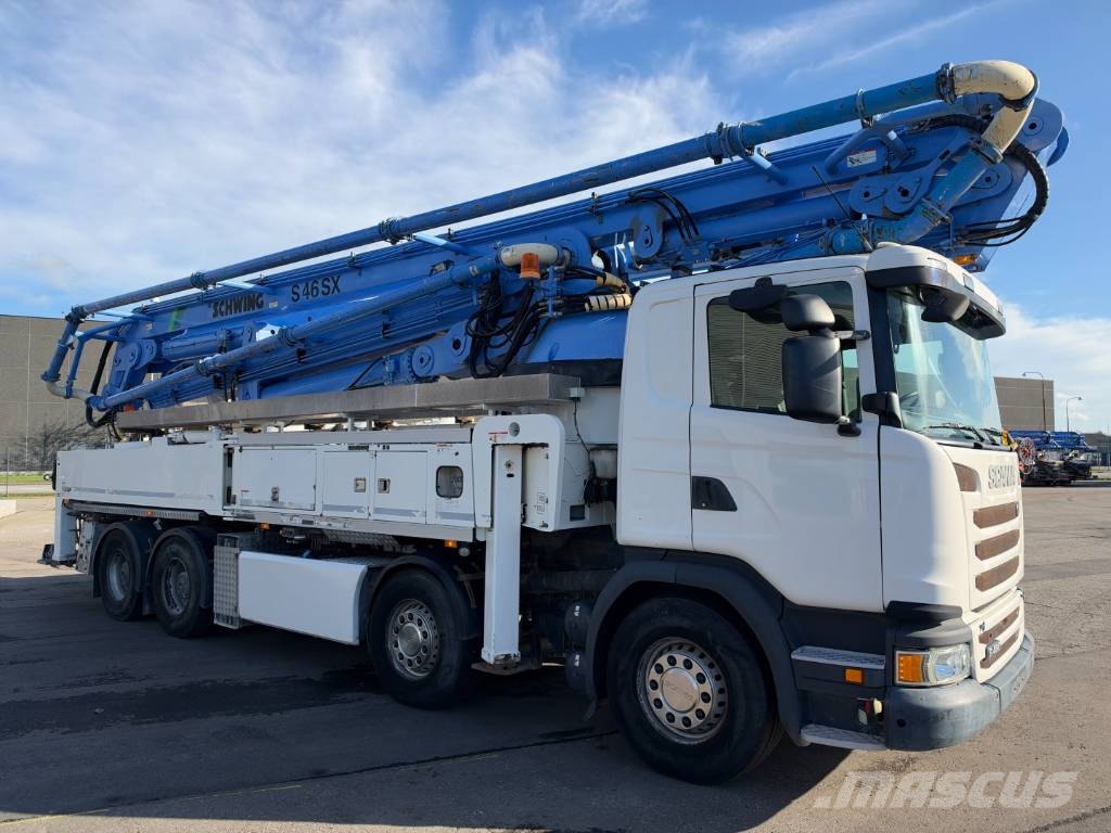 Scania G490 8x4 Schwing S46SX Concrete pump / Betonpumpe Camiones hormigonera